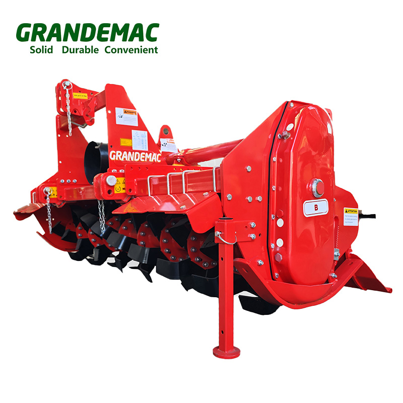 3 Point Field Land Tractor Rotary Tiller Cultivator